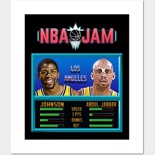 NBA JAM - CLASSIC - THE BEST DUO's EDITION_Magic&Kareem Posters and Art